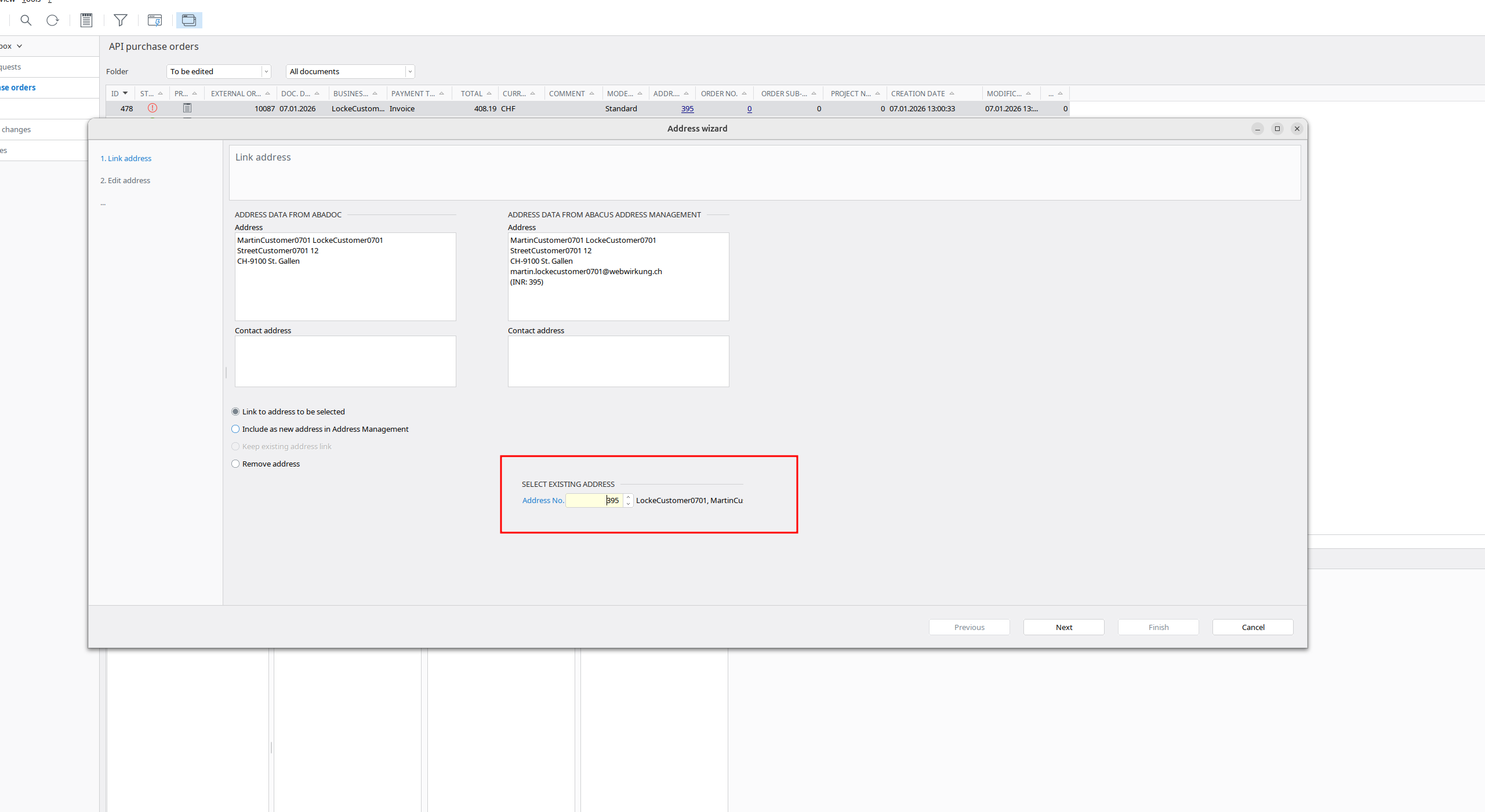 link-supplier-address